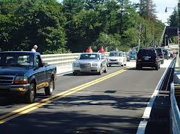 It's open, finally...Hines Bridge back in service.